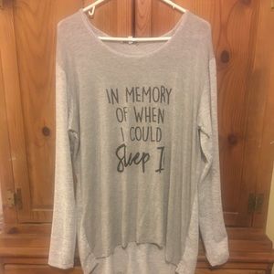 Cute gray tunic